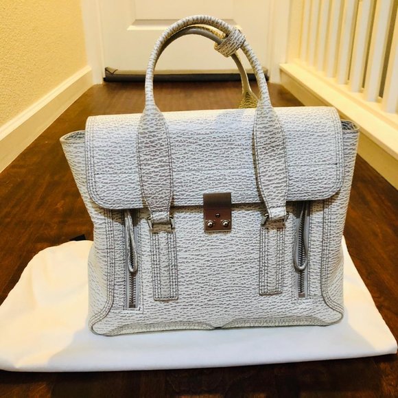 3.1 Phillip Lim Pashli Medium Satchel Bag Ivory-Do - Picture 13 of 13